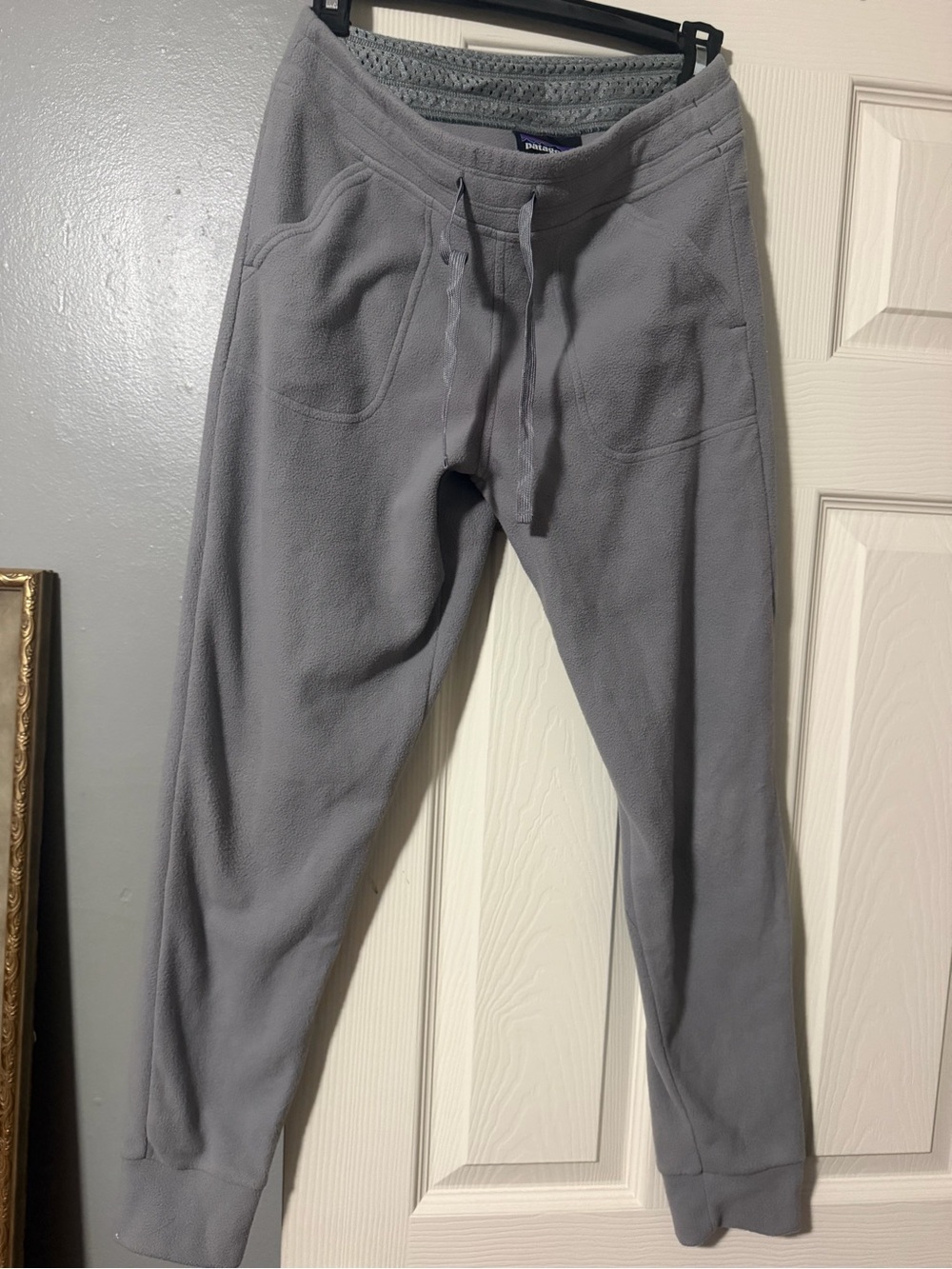 Patagonia women’s Gray Fleece Jogger Pants